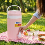کلمن کیش ترموس مدل لیوان دار گنجایش 3 لیتر - تصویر 5