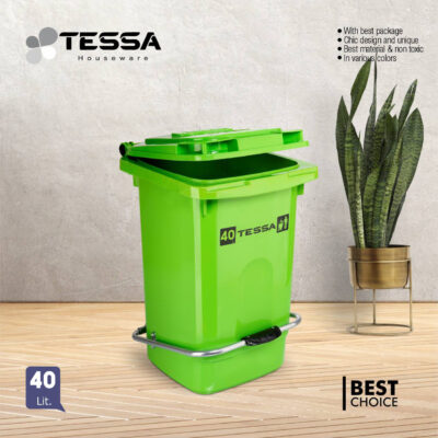 سطل زباله تسا مدل پدالی 40L